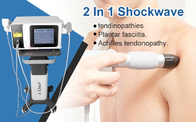 Pneumatic Medical Electromagnetic Shockwave Therapy Machine Dual Handles For Ed Body Pain Reduction